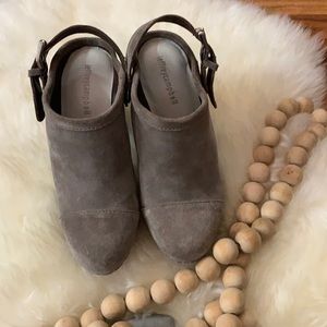 Jeffery Campbell sling back booties